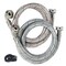 2 Pack Washing Machine Hoses 4 Ft, Universal Washer Hose 90 Degree Elbow Connect